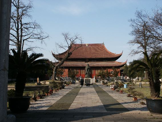 Temple forecourt