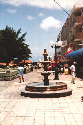 Cozumel's main street