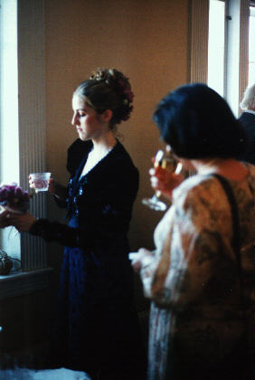 Gayle as maid of honor