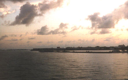 Approaching Key West