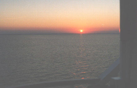 Sunset over the Chesapeake